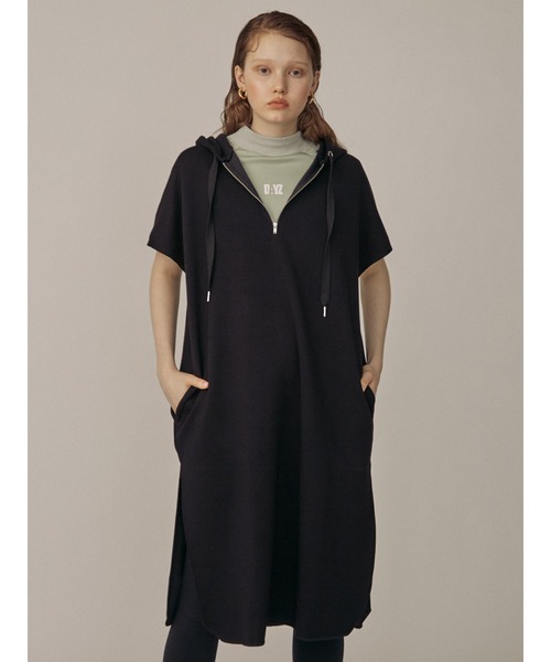 THE DAYZ TOKYO（ザデイズトーキョー）の「【THE DAYZ TOKYO】ダンボールフード付ワンピース（ワンピース・レディース・ブラック/オレンジ/ネイビー・FREE）」の2枚目の写真