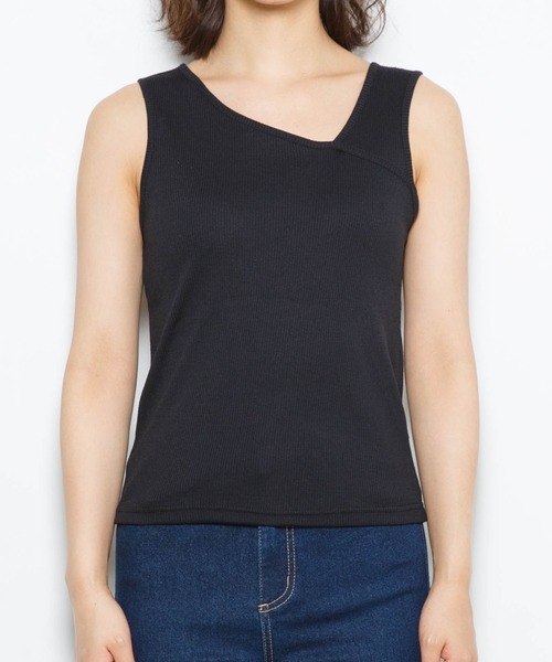 WEGO（ウィゴー）の「WEGO/【2点セット】アシメタンクセットチェックビッグシルエットシャツ（シャツ/ブラウス・レディース・ブラック系その他/グレー系その他・FREE）」の16枚目の写真