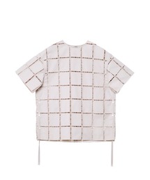 LE CIEL BLEU（ルシェルブルー）の「Square Lace Top（シャツ
