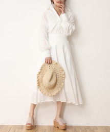 【Web限定】シャツ×フレアスカートセットアップ