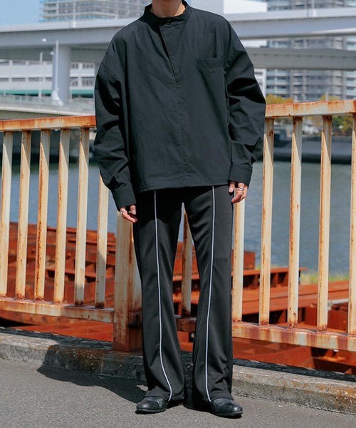 Adoon plain(アドーンプレーン)の「【Adoon plain】リフレクターシューカットパンツ(その他パンツ・メンズ・ブラック・SMALL/MEDIUM/LARGE)」の14枚目の写真