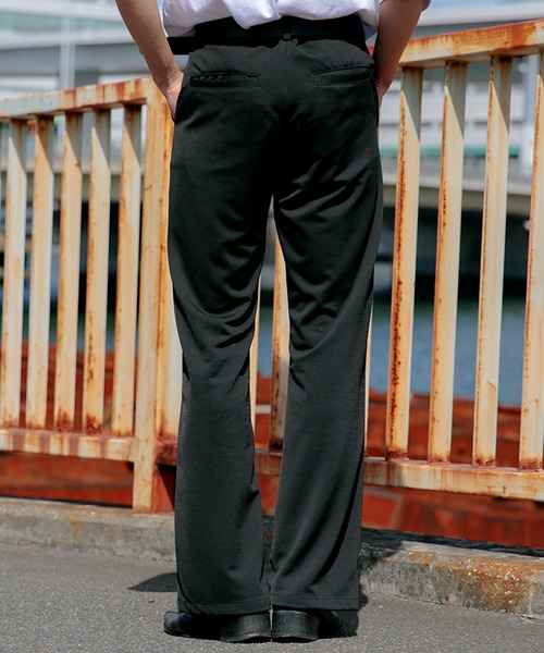 Adoon plain(アドーンプレーン)の「【Adoon plain】リフレクターシューカットパンツ(その他パンツ・メンズ・ブラック・SMALL/MEDIUM/LARGE)」の5枚目の写真