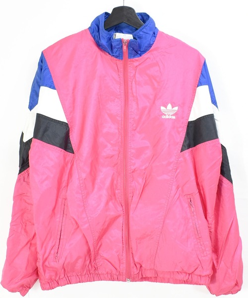 adidas（アディダス）｜メンズのナイロンジャケット（ピンク系