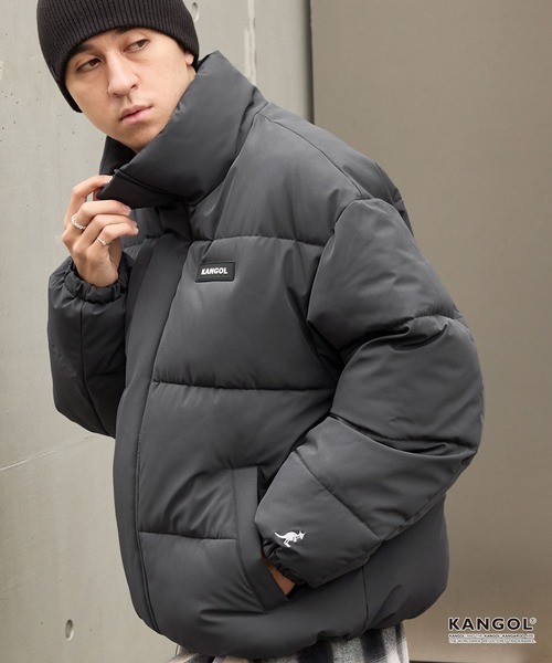 セール】KANGOL/カンゴール 別注 ビッグシルエット ラバーネーム/ロゴ