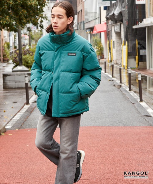 セール】KANGOL/カンゴール 別注 ビッグシルエット ラバーネーム/ロゴ 