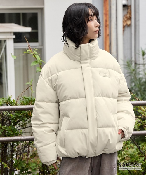 KANGOL/カンゴール 別注 ビッグシルエット ラバーネーム/ロゴ刺繍