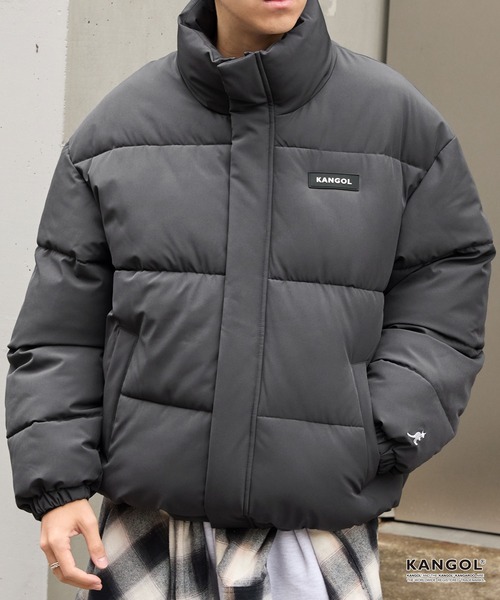 セール】KANGOL/カンゴール 別注 ビッグシルエット ラバーネーム/ロゴ