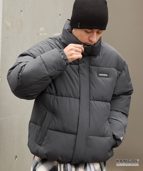 セール】KANGOL/カンゴール 別注 ビッグシルエット ラバーネーム/ロゴ