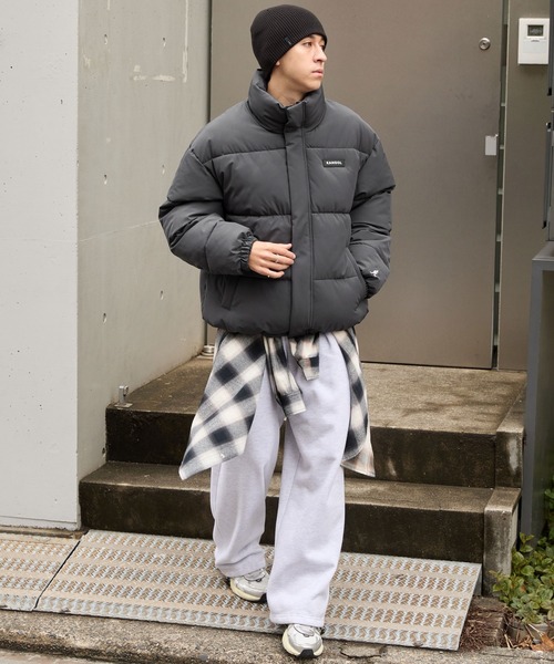 セール】KANGOL/カンゴール 別注 ビッグシルエット ラバーネーム/ロゴ