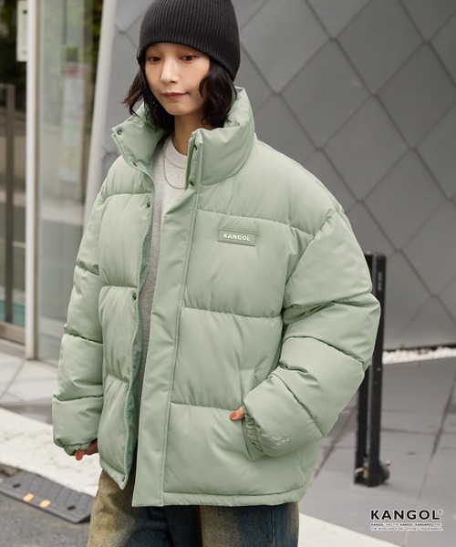 KANGOL/カンゴール 別注 ビッグシルエット ラバーネーム/ロゴ刺繍