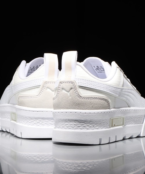 PUMA(プーマ)の「PUMA MAYZE TECH WNS / プーマ メイズ テック ウィメンズ(スニーカー・レディース・ホワイト・23.5cm/24.5cm/23.0cm/24.0cm/22.5cm/25.0cm)」の2枚目の写真
