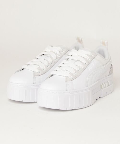 PUMA(プーマ)の「PUMA MAYZE TECH WNS / プーマ メイズ テック ウィメンズ(スニーカー・レディース・ホワイト・23.5cm/24.5cm/23.0cm/24.0cm/22.5cm/25.0cm)」の8枚目の写真