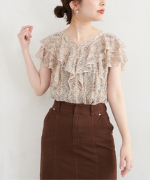 natural couture | ふんわりラッフルデザインブラウス(シャツ/ブラウス)