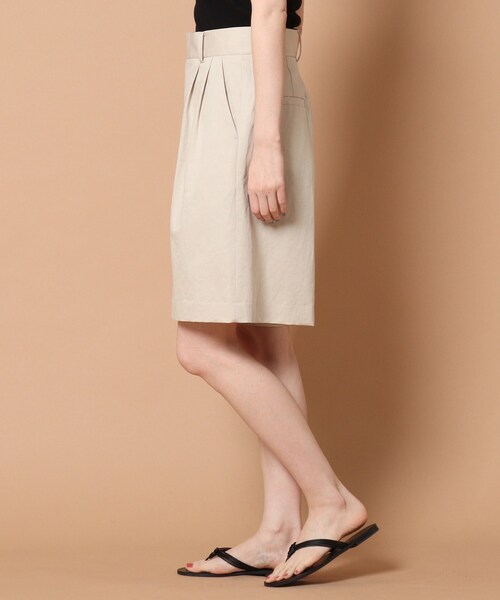 DRESSTERIOR（ドレステリア）の「◆リネンショートパンツ（その他パンツ・レディース・ダークオリーブ/ナチュラル・38/36/34）」の8枚目の写真