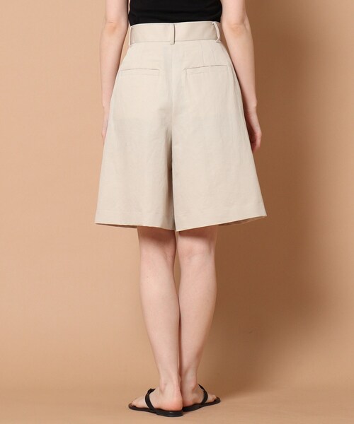 DRESSTERIOR（ドレステリア）の「◆リネンショートパンツ（その他パンツ・レディース・ダークオリーブ/ナチュラル・38/36/34）」の9枚目の写真