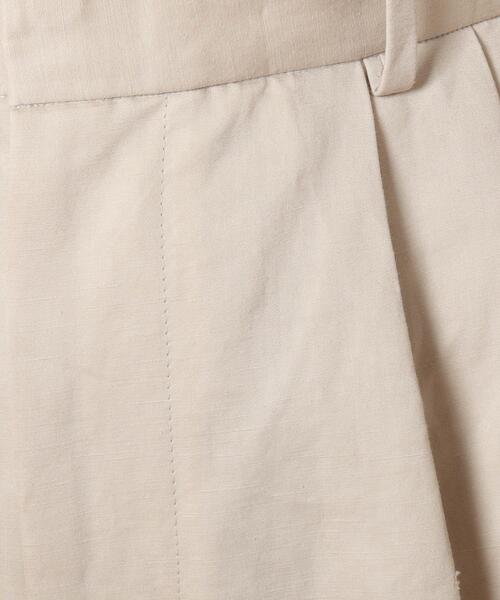 DRESSTERIOR（ドレステリア）の「◆リネンショートパンツ（その他パンツ・レディース・ダークオリーブ/ナチュラル・38/36/34）」の12枚目の写真