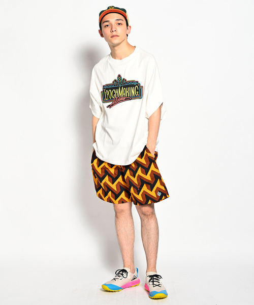 ALDIES（アールディーズ）の「Epoch Sol T / エポックソルT（Tシャツ/カットソー・メンズ・グレー/ブラック/オレンジ/ホワイト・FREE）」の2枚目の写真