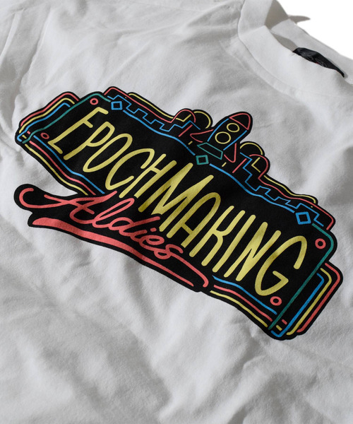 ALDIES（アールディーズ）の「Epoch Sol T / エポックソルT（Tシャツ/カットソー・メンズ・グレー/ブラック/オレンジ/ホワイト・FREE）」の6枚目の写真