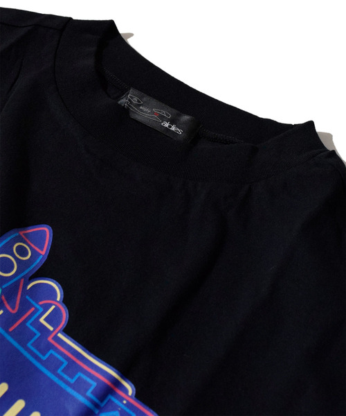 ALDIES（アールディーズ）の「Epoch Sol T / エポックソルT（Tシャツ/カットソー・メンズ・グレー/ブラック/オレンジ/ホワイト・FREE）」の14枚目の写真