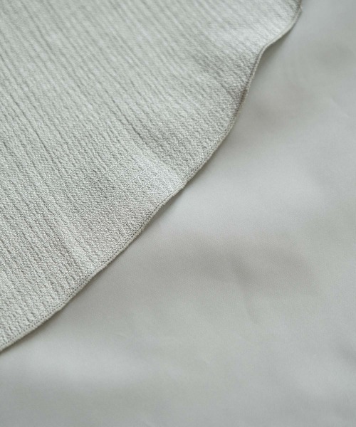 ROPE' PICNIC（ロペピクニック）の「楊柳ギャザーフレアスカート（スカート・レディース・ブラック/ベージュ/ライトグリーン/キャメル・38）」の14枚目の写真