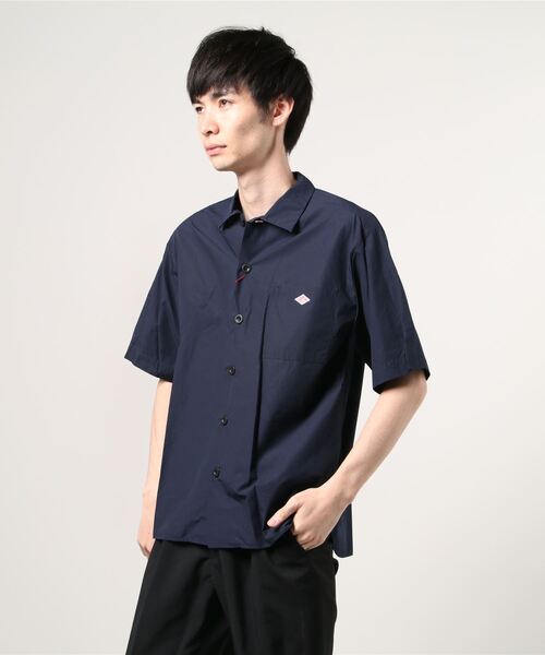 【1度着用のみ美品】 ダントン ボイルポプリンショート ワークスリープシャツ DANTON（ダントン）の「DANTON/ダントン コットンポプリン