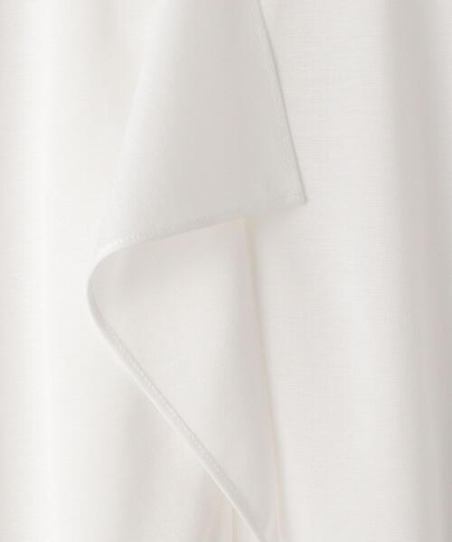 green label relaxing（グリーンレーベルリラクシング）の「D ライトポンチ スタンドネック フリル フレンチ スリーブ プルオーバー カットソー（Tシャツ/カットソー・レディース・コバルトブルー/ホワイト/ダークグレー・FREE）」の17枚目の写真