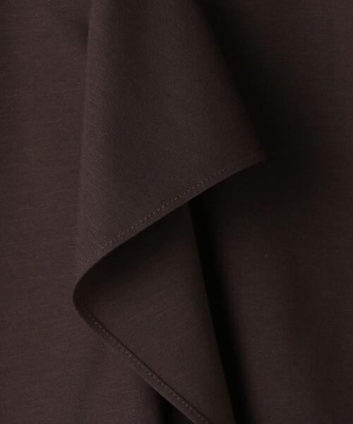 green label relaxing（グリーンレーベルリラクシング）の「D ライトポンチ スタンドネック フリル フレンチ スリーブ プルオーバー カットソー（Tシャツ/カットソー・レディース・コバルトブルー/ホワイト/ダークグレー・FREE）」の19枚目の写真