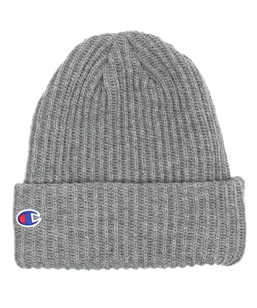 Champion(チャンピオン)の「ユニセックス チャンピオン アクリル ビーニー Champion BEANIE(ニットキャップ/ビーニー・レディース・ホワイト/ブラック/レッド/グリーン/ブルー/ネイビー/バーガンディー/グレー/ライトブルー・ONE SIZE)」の4枚目の写真