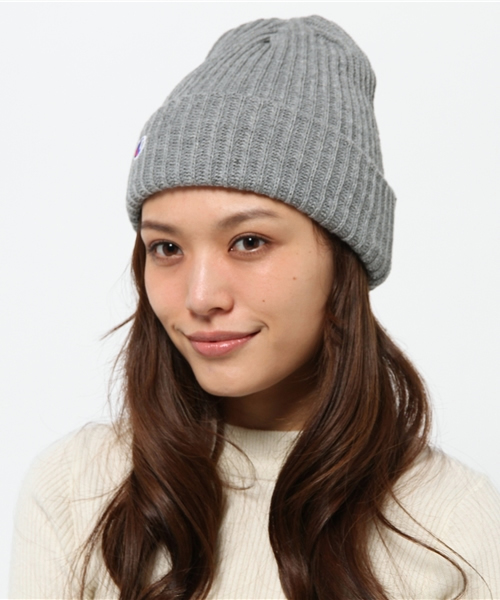 Champion(チャンピオン)の「ユニセックス チャンピオン アクリル ビーニー Champion BEANIE(ニットキャップ/ビーニー・レディース・ホワイト/ブラック/レッド/グリーン/ブルー/ネイビー/バーガンディー/グレー/ライトブルー・ONE SIZE)」の15枚目の写真