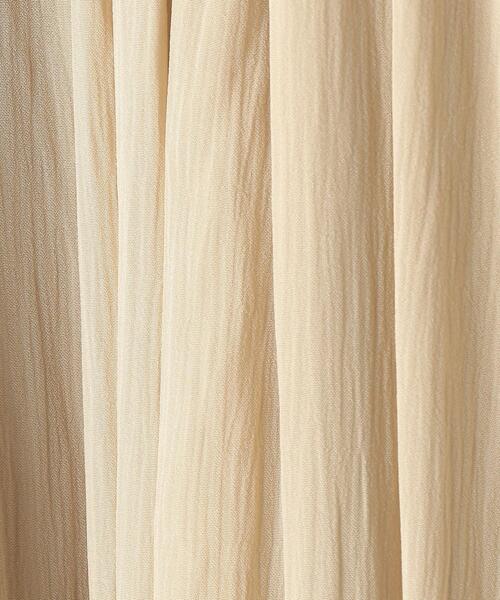 green label relaxing（グリーンレーベルリラクシング）の「バルーン スリーブ ウエスト ギャザー ワンピース ドット（ワンピース・レディース・ベージュ/その他1/オレンジ系その他・FREE）」の19枚目の写真