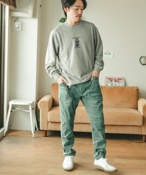 gym master（ジムマスター）の「ストレッチコーデュロイベーカーパンツ（カーゴパンツ・メンズ・オリーブ/グリーン/その他/セージグリーン/マスタード/その他1/ライトベージュ・SMALL/MEDIUM/LARGE/X-LARGE）」の20枚目の写真