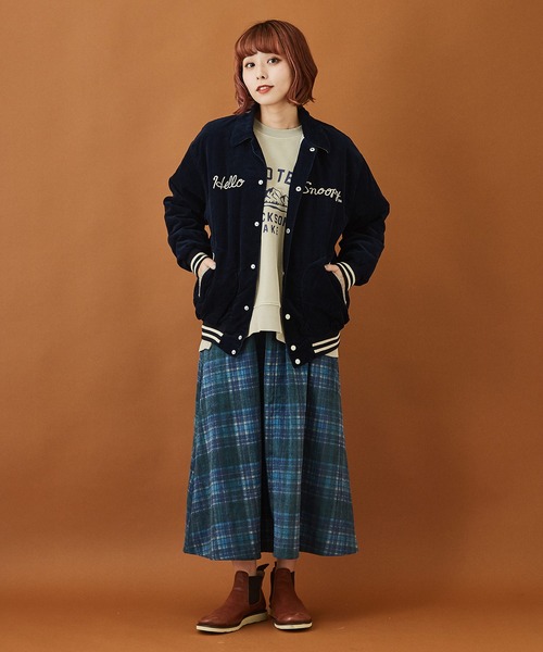 CUBE SUGAR（キューブシュガー）の「スウェットピグメント染めクルーネックプルオーバー（スウェット・レディース・ピンク/ネイビー/ベージュ/グリーン・M）」の11枚目の写真