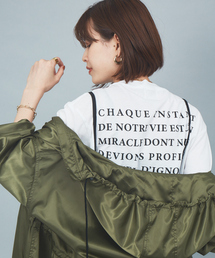 Rouge vif Anna | フロントバックロゴTシャツ(Tシャツ/カットソー)