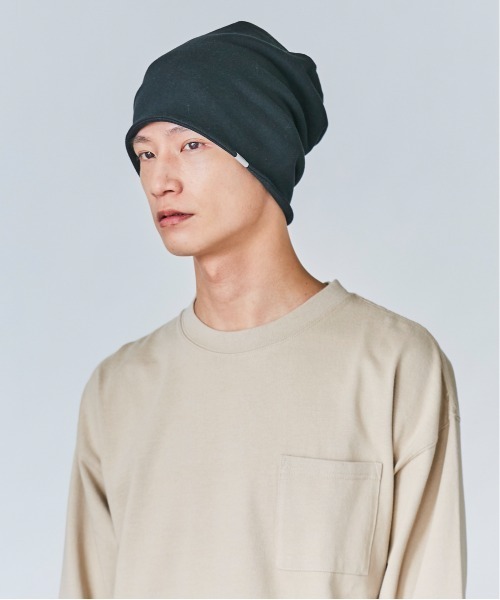 OVERRIDE(オーバーライド)の「OVERRIDE SWEAT BEANIE / オーバーライド(ニットキャップ/ビーニー・メンズ・ブラック/ブラウン/グレー/ブルー/グリーン/ベージュ・57~59cm)」の7枚目の写真