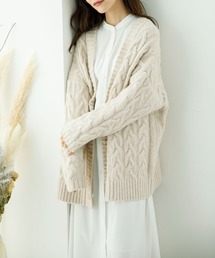 SLURR | ケーブルルーズカーディガン(カーディガン/ボレロ)