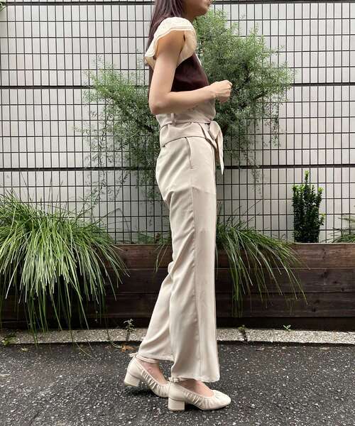 MAJESTIC LEGON(マジェスティックレゴン)の「レディコンシャストップス(Tシャツ/カットソー・レディース・ベージュ系その他2/ホワイト系その他2/ブラウン系その他2・MEDIUM/SMALL)」の10枚目の写真