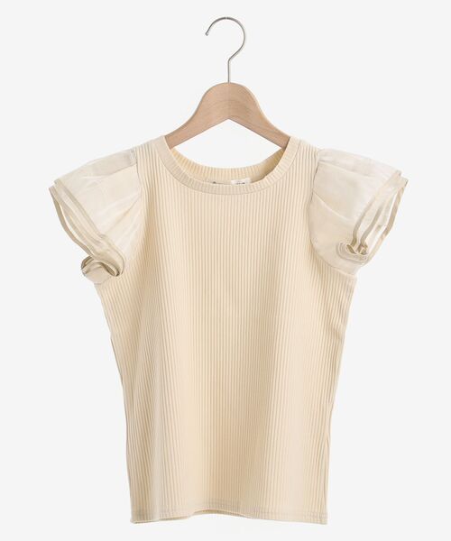 MAJESTIC LEGON(マジェスティックレゴン)の「レディコンシャストップス(Tシャツ/カットソー・レディース・ベージュ系その他2/ホワイト系その他2/ブラウン系その他2・MEDIUM/SMALL)」の21枚目の写真