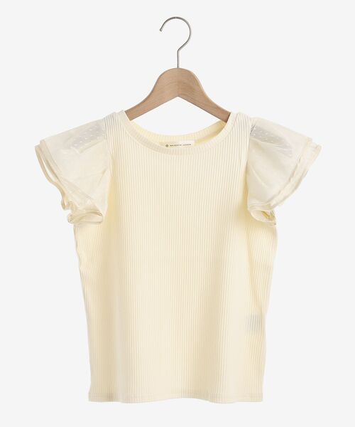 MAJESTIC LEGON(マジェスティックレゴン)の「レディコンシャストップス(Tシャツ/カットソー・レディース・ベージュ系その他2/ホワイト系その他2/ブラウン系その他2・MEDIUM/SMALL)」の22枚目の写真