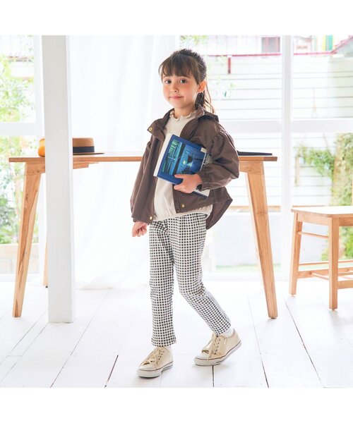 apres les cours(アプレレクール)の「メローハイネックTシャツ(Tシャツ/カットソー・キッズ・ミント/チャコール/アイボリー/ラベンダー・100/140/120/110/130/80/90)」の7枚目の写真