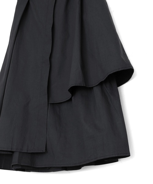 Figments（フィグメンツ）の「アシンメトリーロングスカート（スカート・レディース・ブラック/ホワイト・FREE）」の10枚目の写真