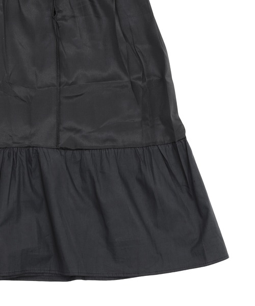 Figments（フィグメンツ）の「アシンメトリーロングスカート（スカート・レディース・ブラック/ホワイト・FREE）」の5枚目の写真