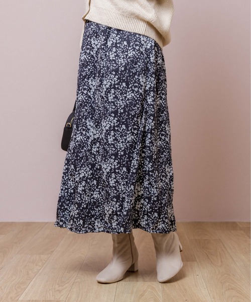flower（フラワー）の「カームブルームスカート（スカート・レディース・ブラック/ラベンダー・FREE）」の19枚目の写真