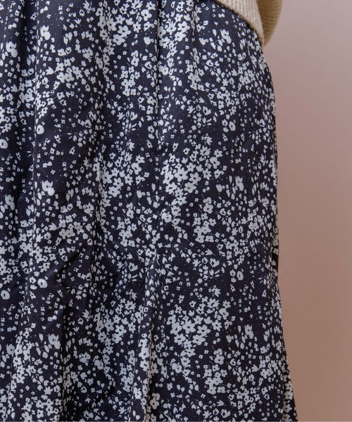 flower（フラワー）の「カームブルームスカート（スカート・レディース・ブラック/ラベンダー・FREE）」の17枚目の写真