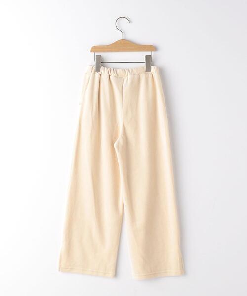 green label relaxing（グリーンレーベルリラクシング）の「TJ GLR ベロアパンツ 100cm-130cm（その他パンツ・キッズ・オフホワイト/ライトブルー・130cm/120cm/100cm/110cm）」の3枚目の写真