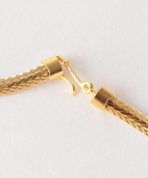 Preek(プリーク)の「<PREEK>FOXTAIL NECKLACE/ネックレス(ネックレス・レディース・シルバー/ゴールド・FREE)」の4枚目の写真