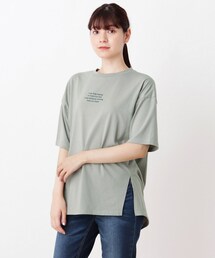 Cutie Blonde | バックアニマルプリントビッグT(Tシャツ/カットソー)