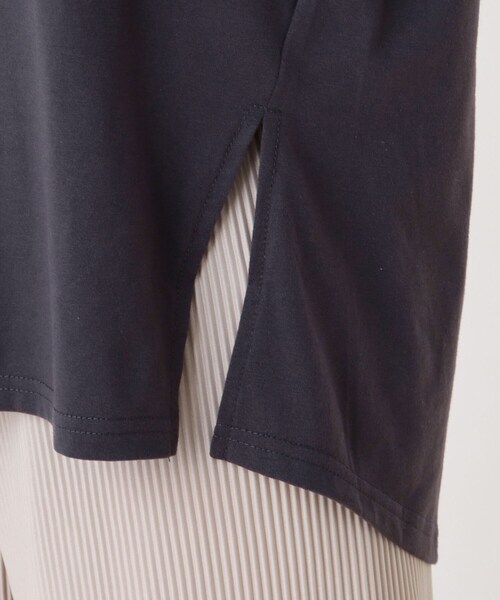 Cutie Blonde（キューティーブロンド）の「◆バックアニマルプリントビッグT（Tシャツ/カットソー・レディース・ベージュ/チャコールグレー/オフホワイト/カーキ・00）」の13枚目の写真