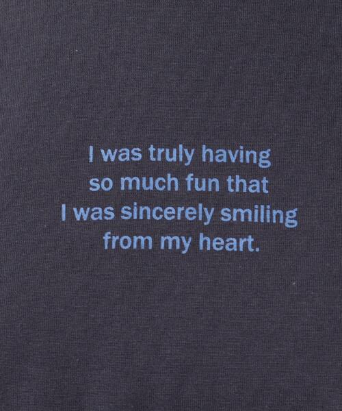 Cutie Blonde（キューティーブロンド）の「◆バックアニマルプリントビッグT（Tシャツ/カットソー・レディース・ベージュ/チャコールグレー/オフホワイト/カーキ・00）」の14枚目の写真