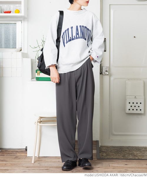 coca（coca）（コカ）の「＼＼新色登場／／ハンサムタック落ち感パンツ（その他パンツ・レディース・ブラック/イエロー/ピンク/チャコールグレー/グリーン・M/L）」の13枚目の写真