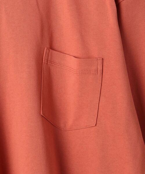 green label relaxing(グリーンレーベルリラクシング)の「<green label relaxing>オーガニックヘビーウェイト クルーネック カットソー(Tシャツ/カットソー・メンズ・ベージュ/ブラック/ホワイト/オレンジ・M/S/L/XL)」の20枚目の写真